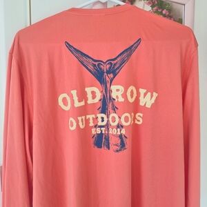 Old Row Outdoors Tshirt Long Sleeve Size XL